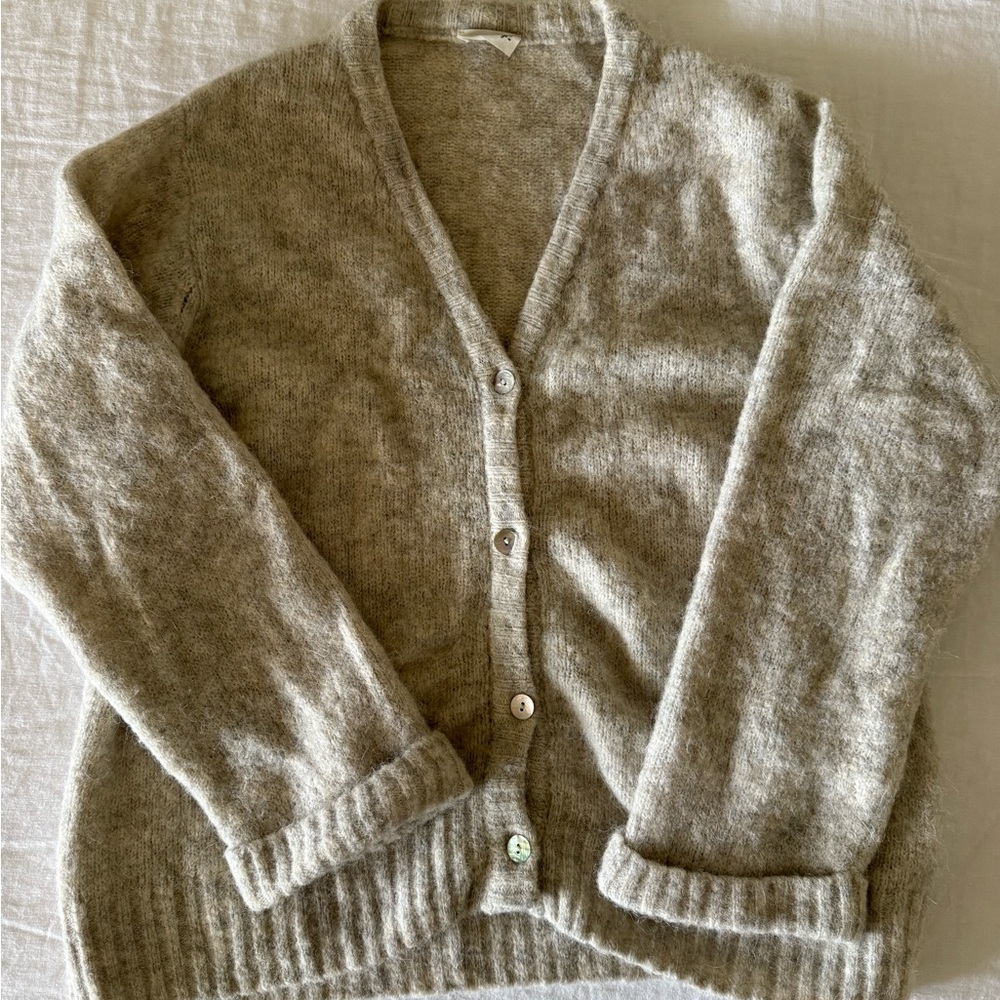 American Vintage Cardigan East - Light Grey
